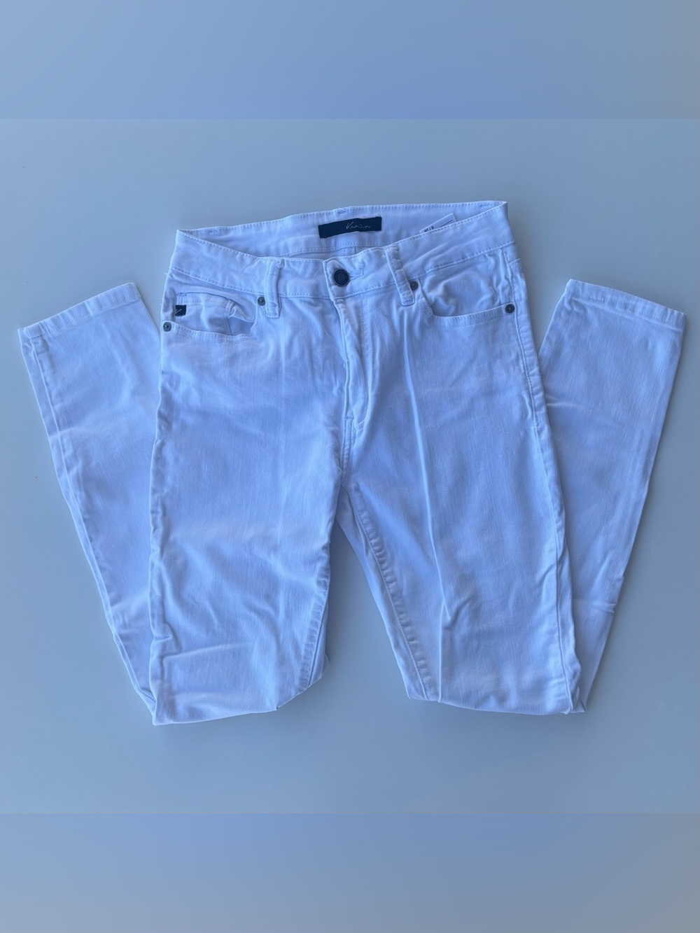 KanCan White Skinny Jeans Size 9 / 28